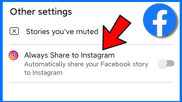 How to share facebook story to instagram automatically
