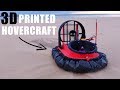 3D Printed RC Hovercraft on SPEED!