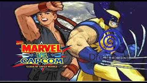 MARVEL vs CAPCOM clash of super heroes SEGA Dreamcast