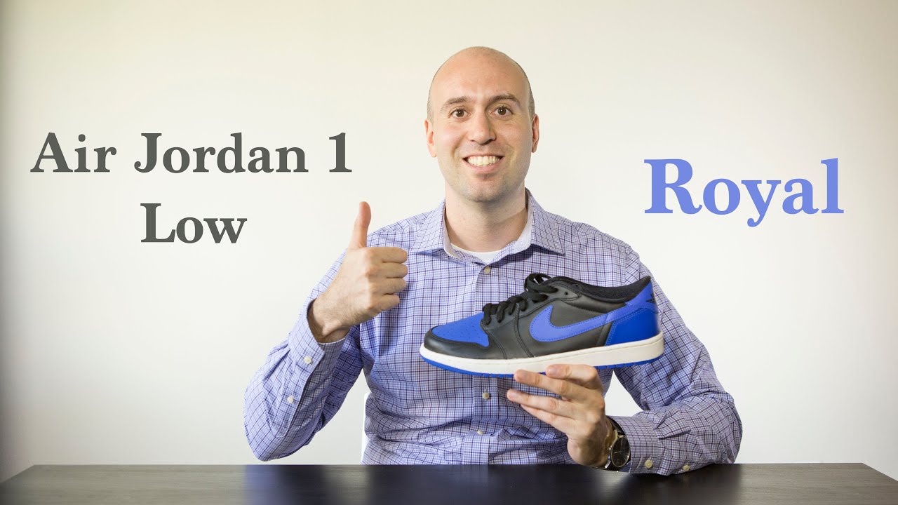 Air Jordan 1 Retro Low OG Royal - Unboxing + Review + On-feet - Mr 