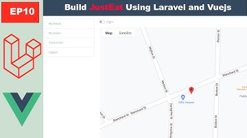 Ep10 Just Eat Add Google Map and Markers (Laravel & Vuejs)