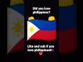 did you love philippines? #shorts #subscribe #like #TheAmazingVideosTutorial