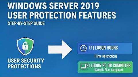 How to restrict user from logon to specific computer || time restrict user from logon on computer 