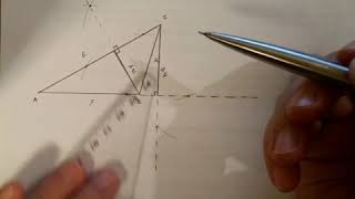 Konstrukcija ortocentra trokuta