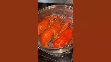 How I cook lobster for the sweetest taste #shorts