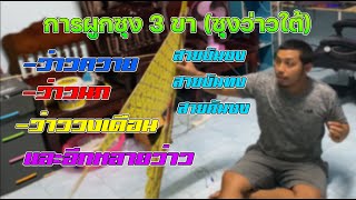 สาระเรื่องว่าวๆ#6 :การผูกซุงว่าวรูปแบบสามขาแบบบังเกอร์ (สายซุง,สายชง,สายบันชง,สายคันชง,สายบันทง)