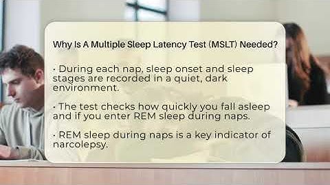 Why Is A Multiple Sleep Latency Test (MSLT) Needed? - Sleep Apnea Support Network