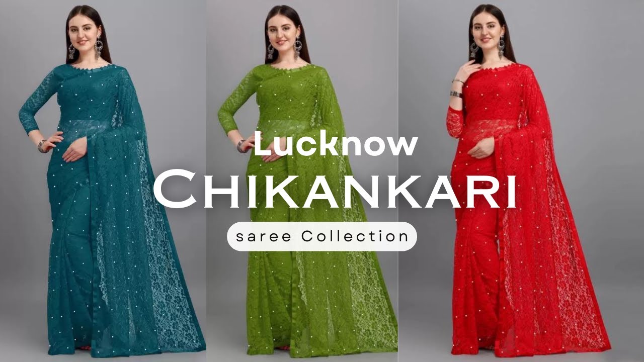 Tara Georgette Chikankari Full Jaal Saree – Lucknow Chikan, Readymade Chikan  Kurtis, Kurti Sets, Chikan Suits, – Noorkari