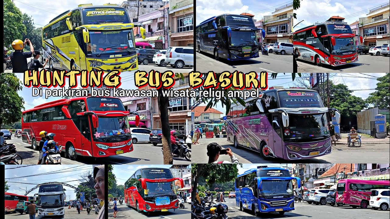 Full bus basuri | hunting bus di parkiran bus sunan ampel surabaya.. 