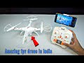 unboxing and test amazing wifi fpv drone with camera on amazon