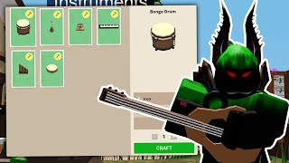 Roblox Islands INSTRUMENTS UPDATE