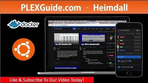 PlexGuide.com - Heimdall Application Demo