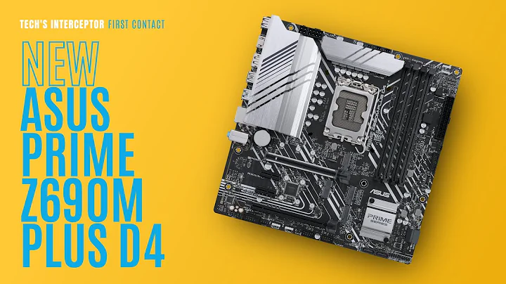 ¡Descubre la Nueva Asus PRIME Z690M Plus D4!