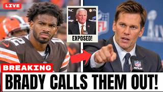 NFL ERUPTS as TOM BRADY BLASTS BROWNS FOR SABOTAGING SHEDEUR SANDERS!