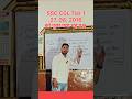 SSC CGL Tier 1[27.08.2016].....Previous year questions....