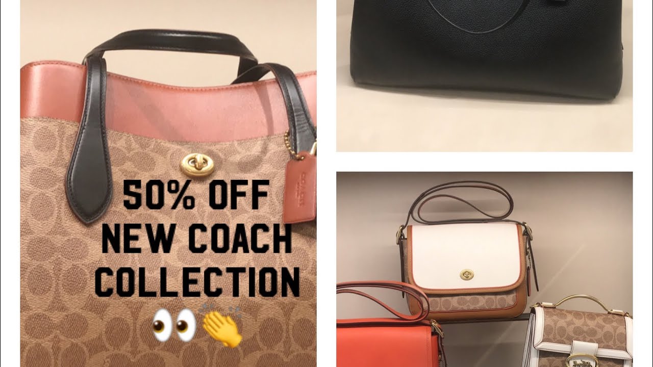 احدث موديلات الشنط والاحذية ل ماركة كوتش😲 Newest collections collections  of coach bags and shoes - YouTube