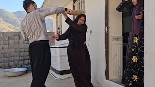 Mehdi's conflict with his mother over his unkind stepfather