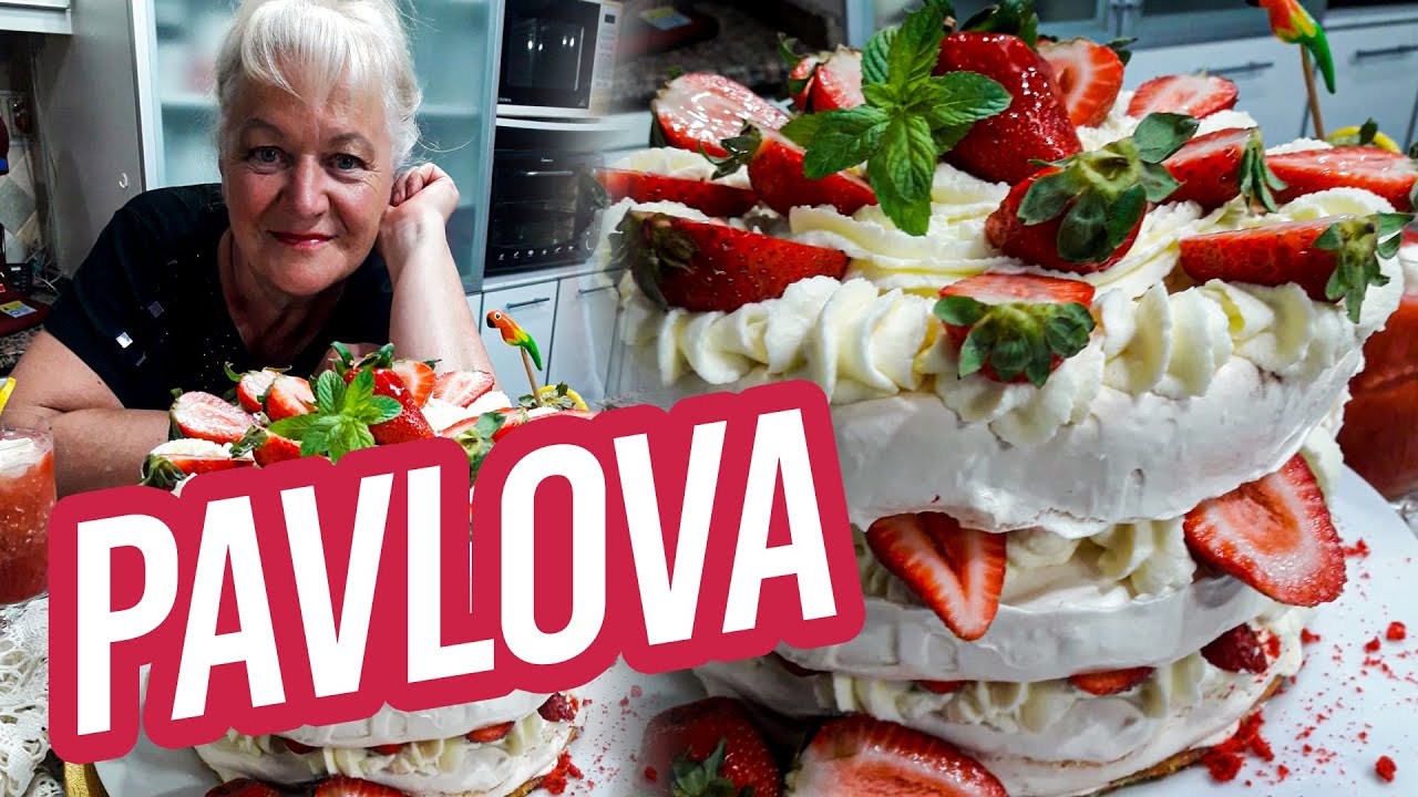🍥 Pavlova GIGANTE! Receta con todos los secretos para que te quede profesional!🔥