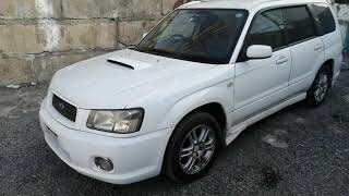 Subaru Forester SG5 EJ205 2003г пробег 76000км видеообзор.