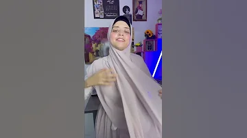 لفة خمار بالطرحه العادية 
