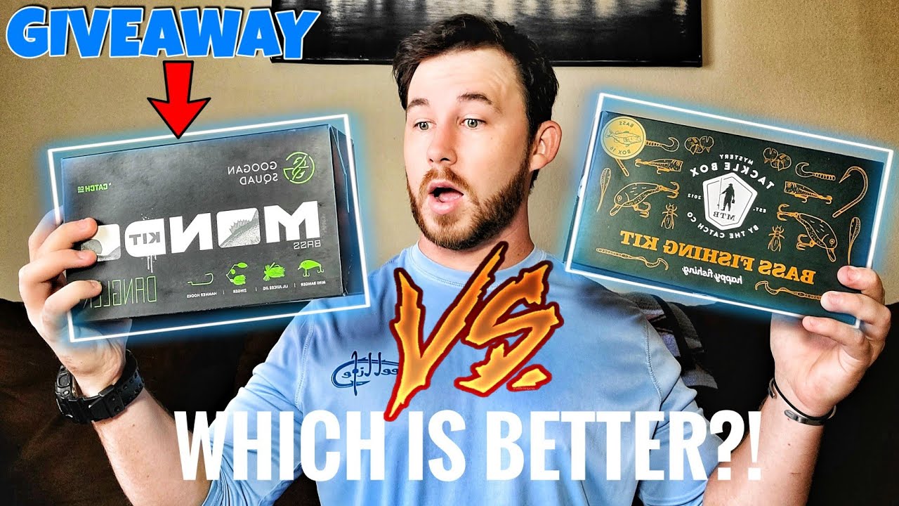 BATTLE OF THE BOXES!! Mystery tackle Box VS Googan MONDO Box GIVEAWAY