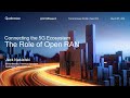 Connecting the 5G ecosystem - The role of Open RAN