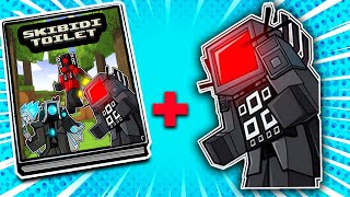 Making a Skibidi Toilet Minecraft GAME BOOK + (Squishy Surgry)