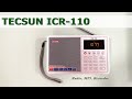 Tecsun ICR-110. Приемник с записью эфира и MP3 плеером