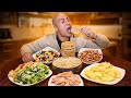 How much does a wwe wrestler eat