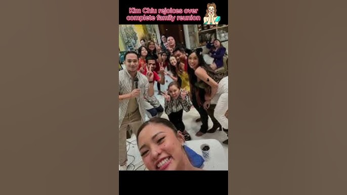 Kim Chiu rejoices over complete family reunion #kimpau #short #family