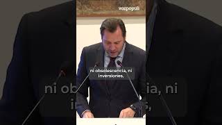 MINISTRO PUENTE, el fusible ACHICHARRADO