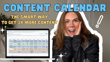 How To Create a Content Calendar You Will Actually Stick To!