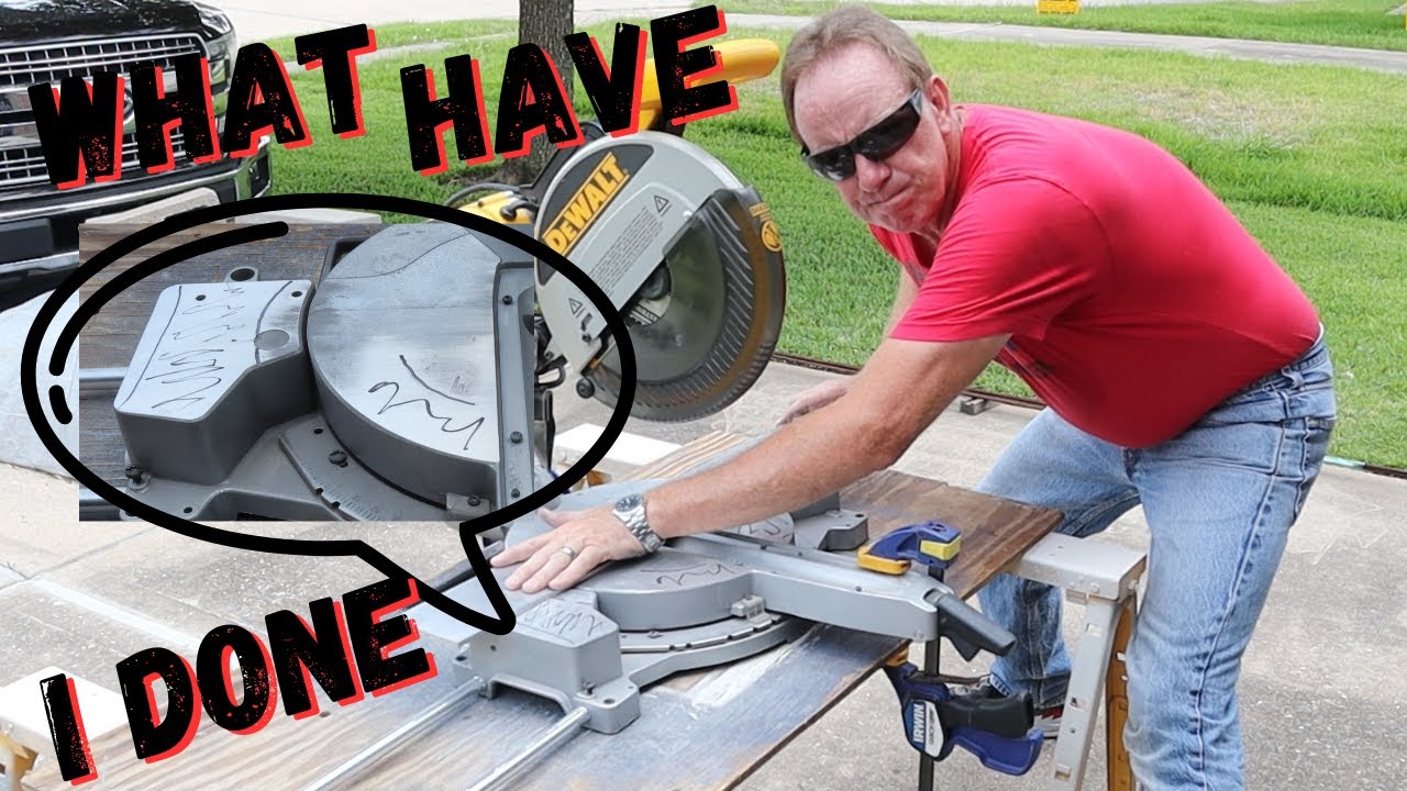 Got PERFECTLY Tuned-My miter saw cuts better than YOURS! - YouTube