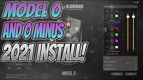 2021 Glorious Model O and Model O Minus Software Install | Model O Device Disconnected Issue Fix |
