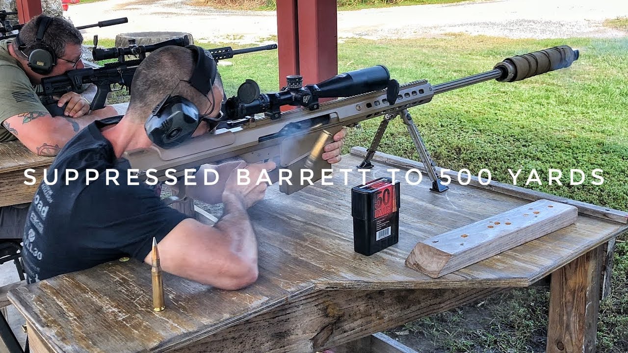 Shoot The Barrett M107A1 .50 Caliber Sniper Rifle