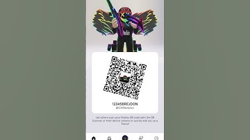 scan the QR code to be my friend on ROBLOX