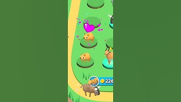 merge party animals how to create a Panda?  #gameplay #shortvideo #shortsgame #animalsgames