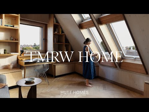 Video: Moderne Familie Retreat med et buet øverste niveau: House Revnice