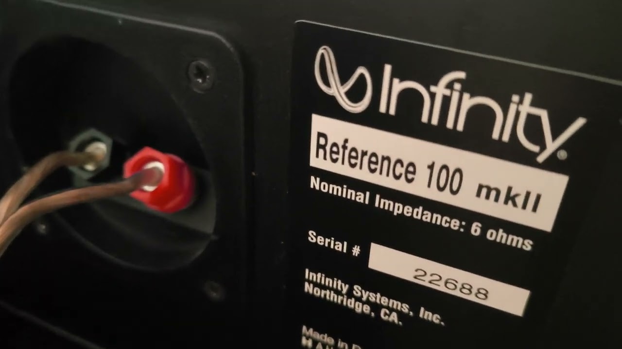 Infinity reference 100MKII 2WAYセンタースピーカー Yahoo!オークション - INFINITY Reference 100 mkII インフィニティ セ