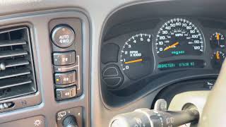 ▶️ 2003 Chevrolet Tahoe Z71 Transfer Case Switching Auto 4WD 2HI 4HI 4LO