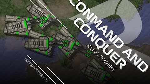 Rusted Warfare| Mod of the game Command And Conqueror (Conmand and Conquer Rising Powers)| Mod