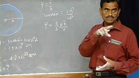 Subbiah Pandian   Mechanical Universe Part 45 Temperature and Gas Laws 6 in Tamil