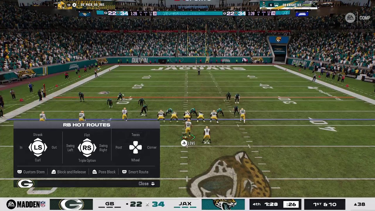 Madden 26_ 💚💛‼️. No REED or WATSON