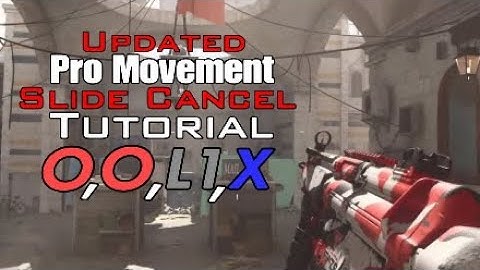 NEW PRO MOVEMENT! Slide Cancel Updated Tutorial Modern Warfare!