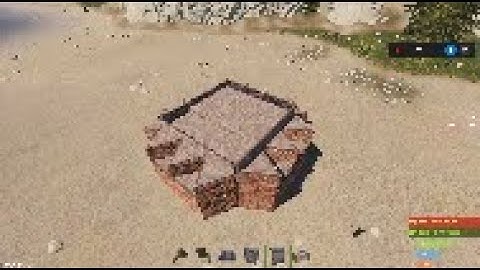 №31 Rust Base 2020 Раст Антирейд дом с двойными потолками v2