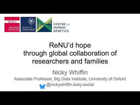 Research Summit 2025: Dr Nicky Whiffin