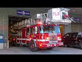 Boston Fire Dept. Tower Ladder 3 Responding