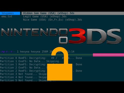 How To Decrypt 3DS 
