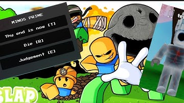 SLAP BATTLES MINOS PRIME SCRIPT [FE]