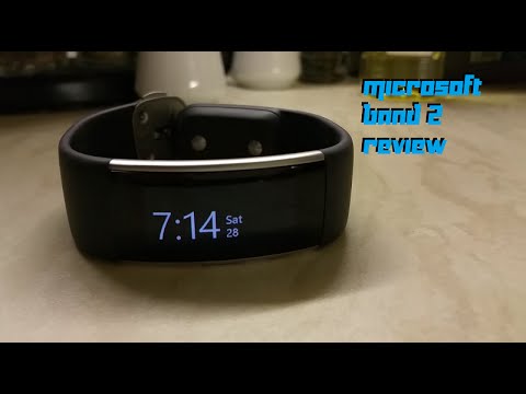 Microsoft Band 2 Review for Fitness Tracking and Productivity - YouTube
